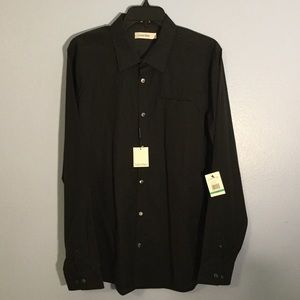 New Calvin Klein Button Down Long Sleeve Large